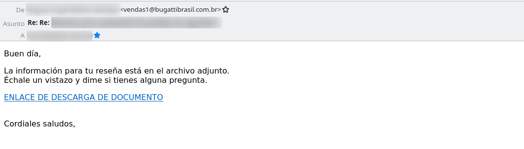 Correo MalSPAM